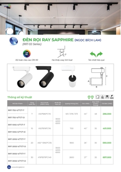 Báo giá đèn Led Rọi Ray 2026